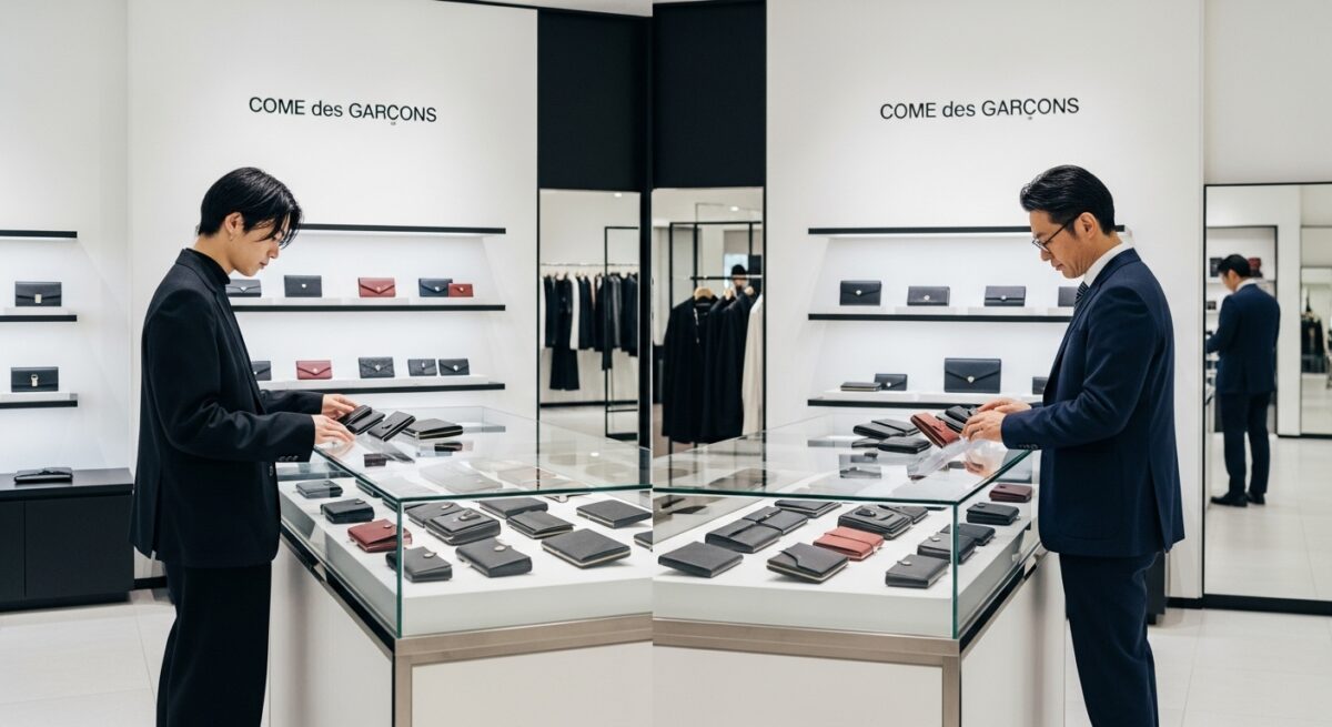 コムデギャルソン財布のおすすめと年齢層に合う選び方