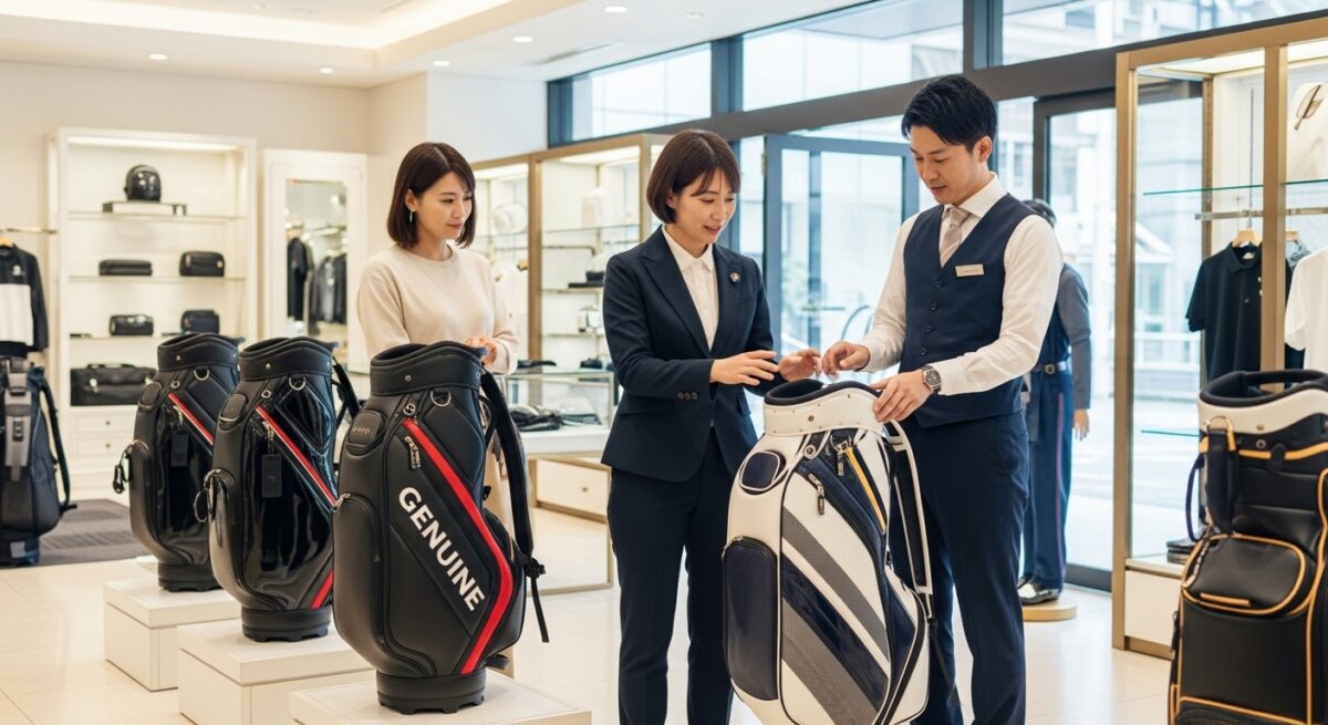 マルボンゴルフのキャディバッグで偽物を買わないために
