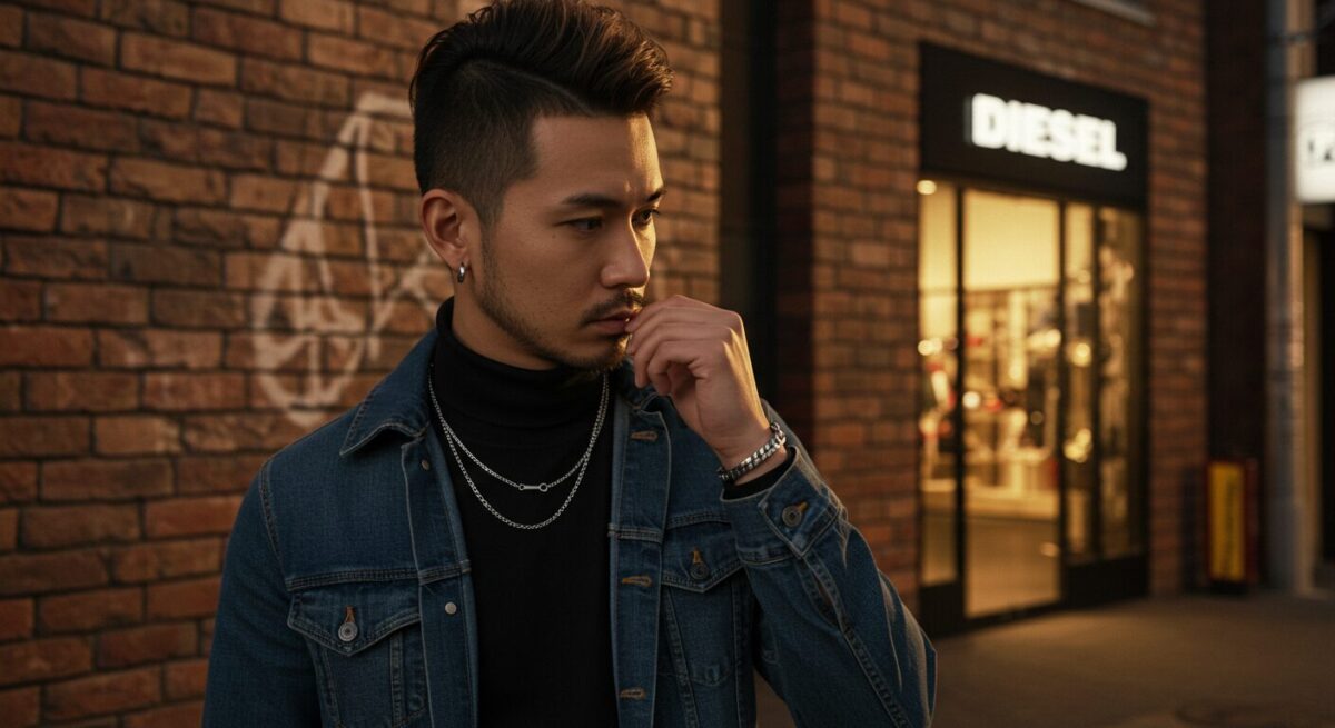 DIESELはダサい？ネックレスやピアスなどの選び方やメンズブランドの評判と今