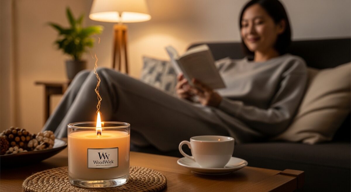 ウッドウィックで人気の香りの口コミと癒やし